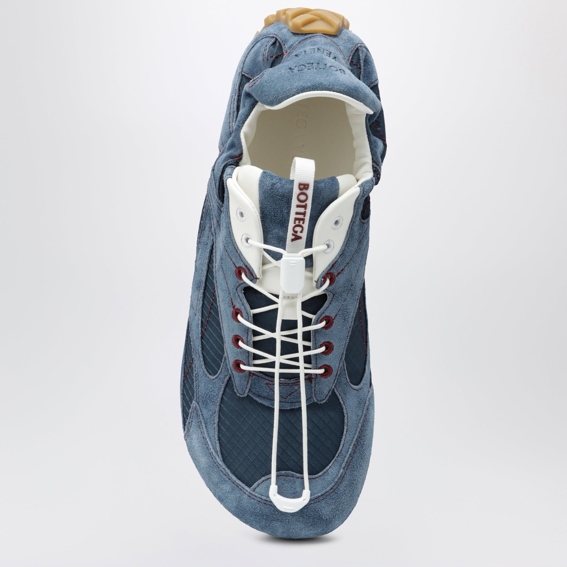 Baskets Orbit Flash en cuir suédé et nylon bleues