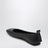 Charlotte square-toe intrecciato leather flats in espresso