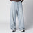 Light blue wide-leg denim jeans