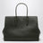 Sac cabas Barbara en cuir vert