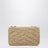 Small Loulou chevron crochet raffia bag in brown