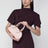 Borsa bowling Bolero Mini in pelle rosa