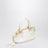 Borsa bowling Bolero Mini in pelle color crema