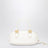 Borsa bowling Bolero Mini in pelle color crema