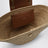 Manon raffia basket bag in Maple Sugar/Brick
