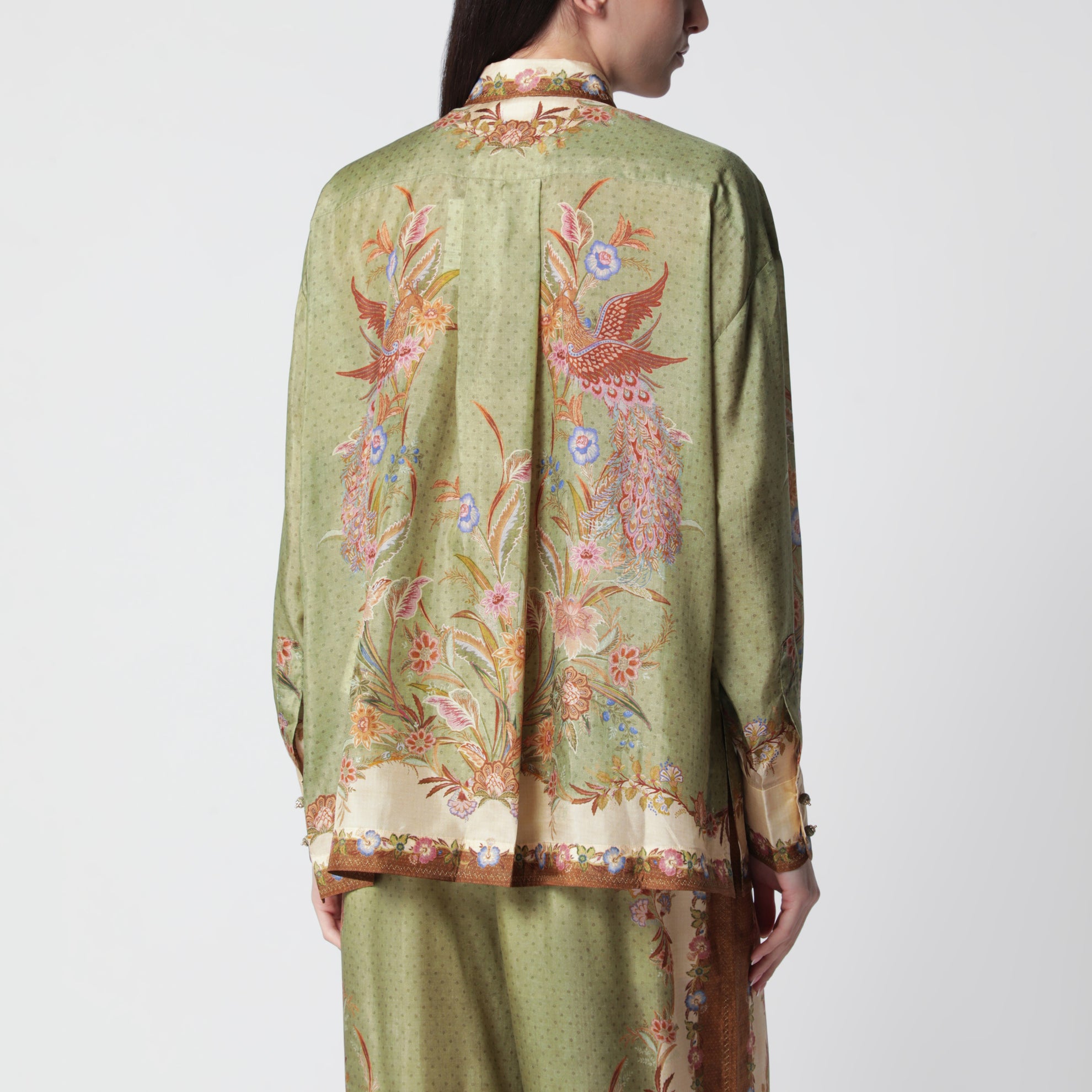 Indra shirt with floral print