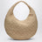 Borsa hobo Icare in rafia Pale Brown/Brick