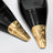 Jeanne slingback pumps in smooth black leather