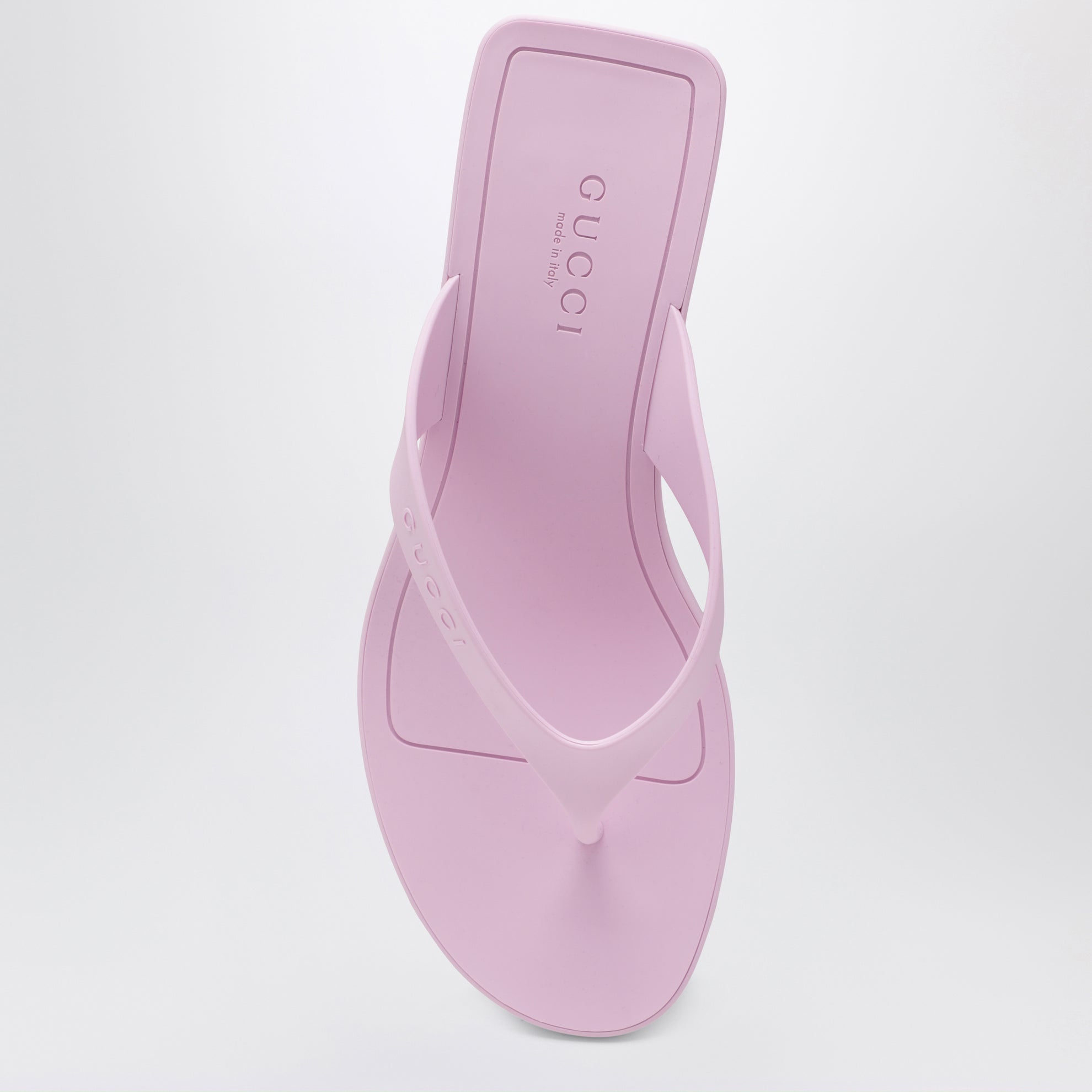 Vittoria Zehentrenner aus rosa Gummi
