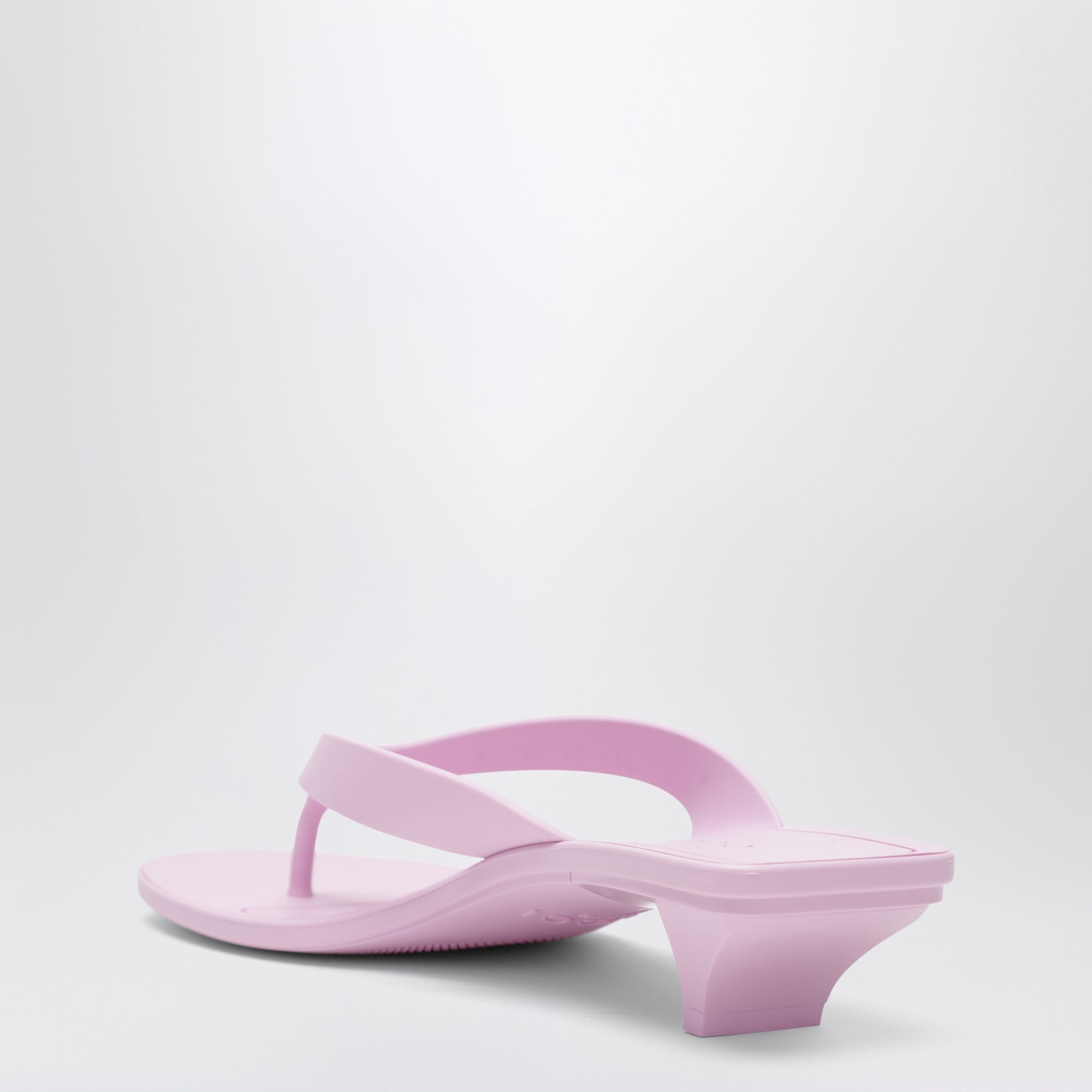 Vittoria Zehentrenner aus rosa Gummi
