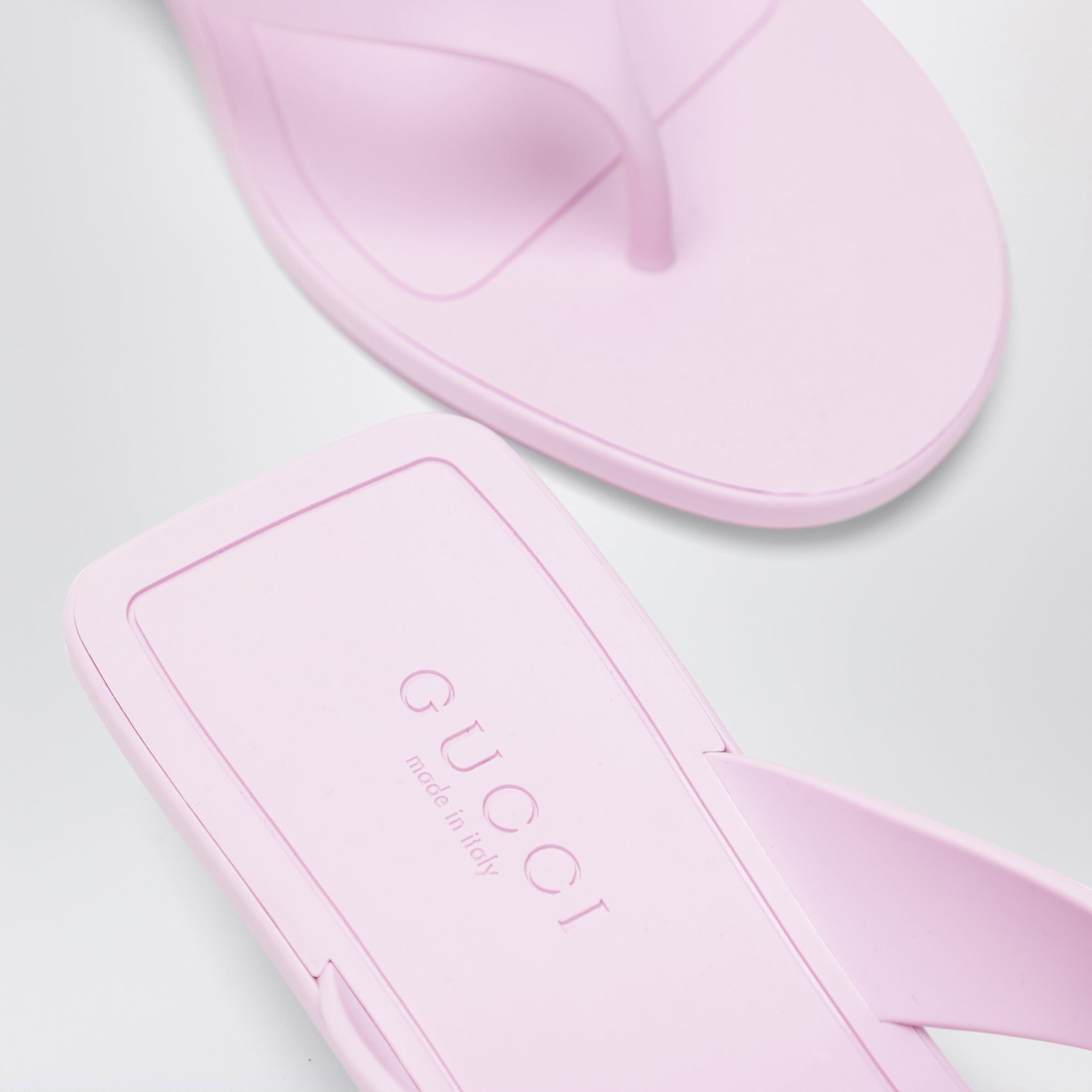 Vittoria Zehentrenner aus rosa Gummi