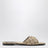 Double G Slides aus GG-Canvas in Beige Sand