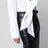Chemise à col lavallière en popeline de coton blanche
