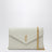 Pochette Cassandre en cuir crème