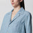 Chemise Cassandre en chambray bleu-gris