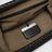 Lauren 1979 intrecciato lamb leather clutch in Espresso
