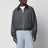 Giacca a righe in lana e mohair Desert/Grey