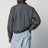 Giacca a righe in lana e mohair Desert/Grey