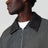 Giacca a righe in lana e mohair Desert/Grey