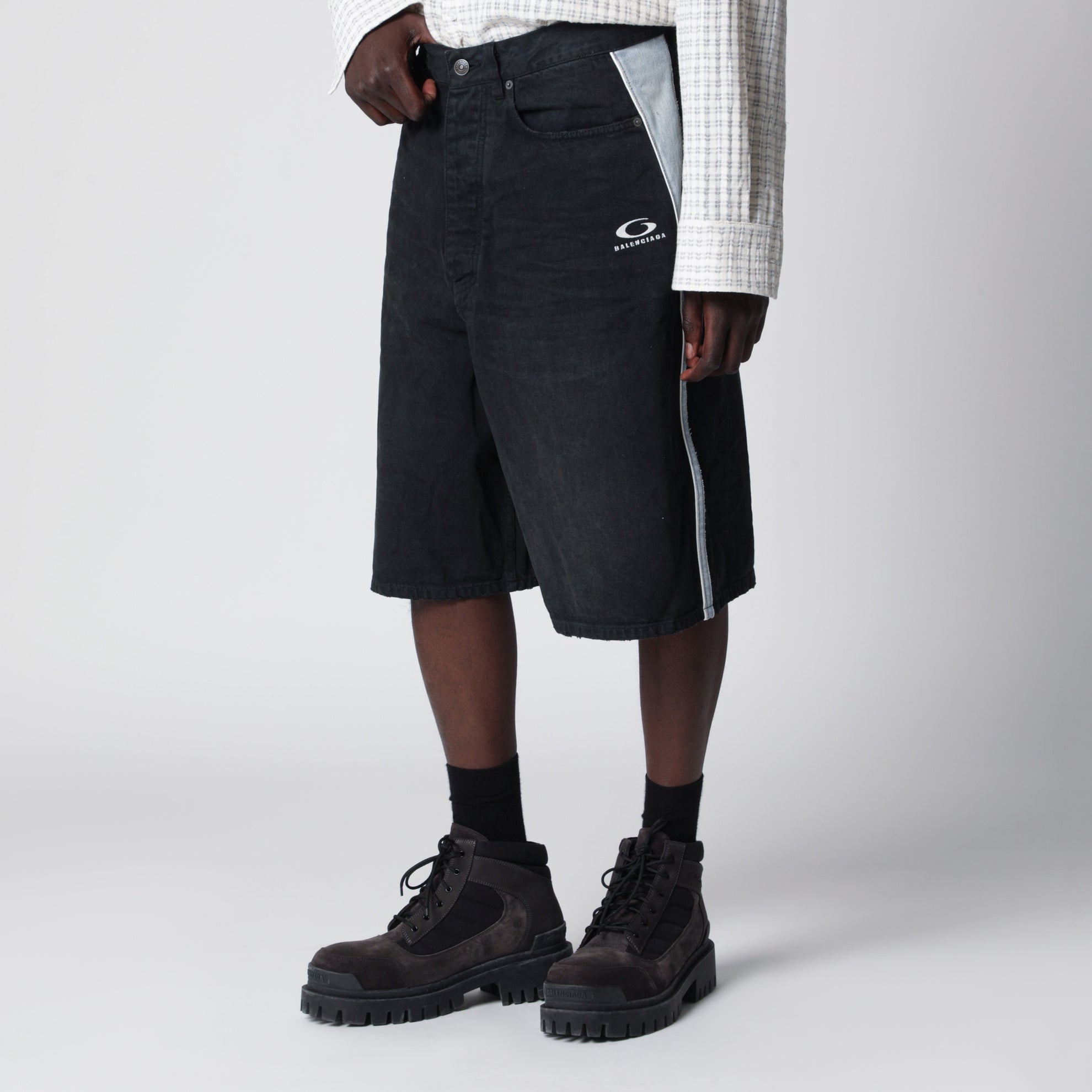 Loop Sport Icon denim shorts