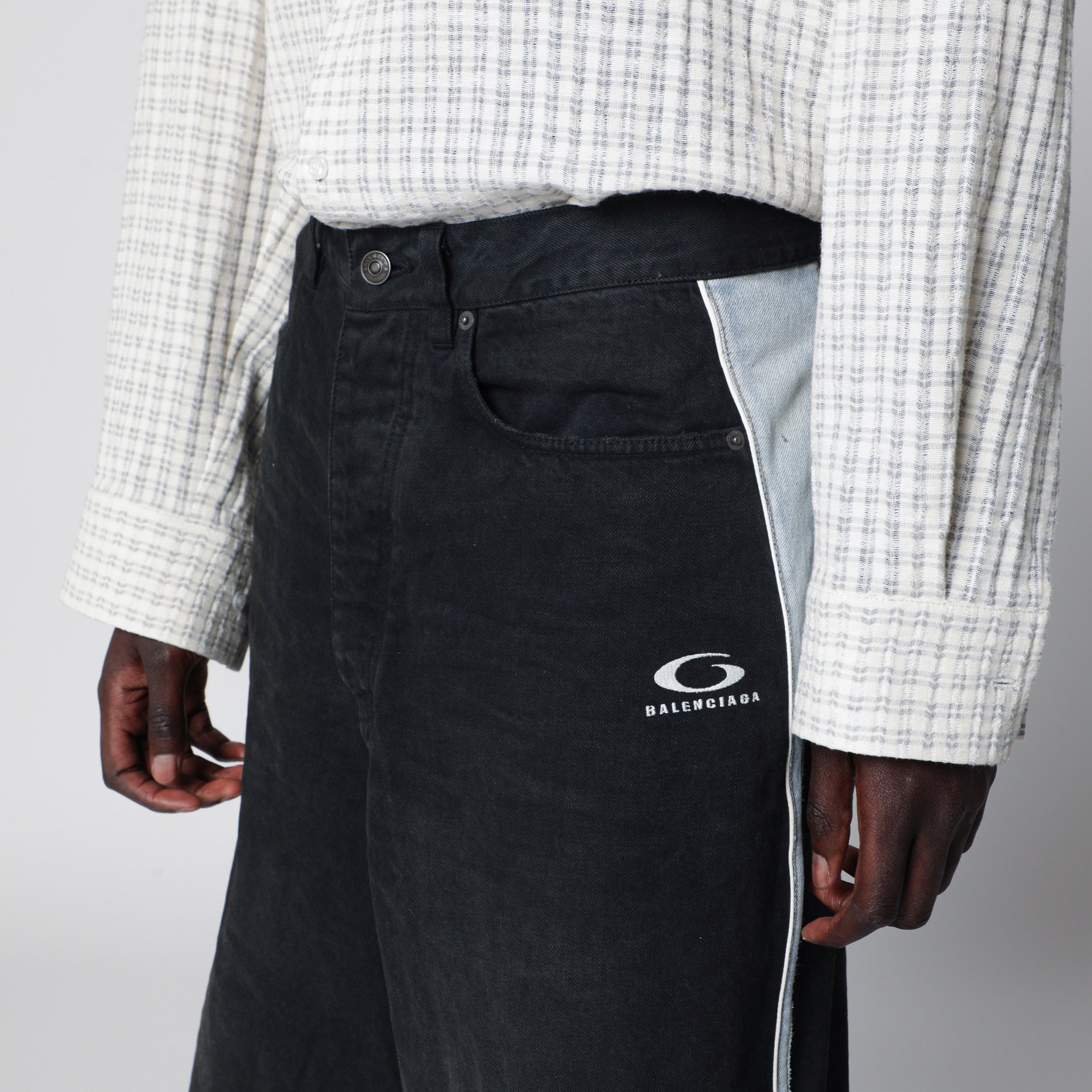 Loop Sport Icon denim shorts