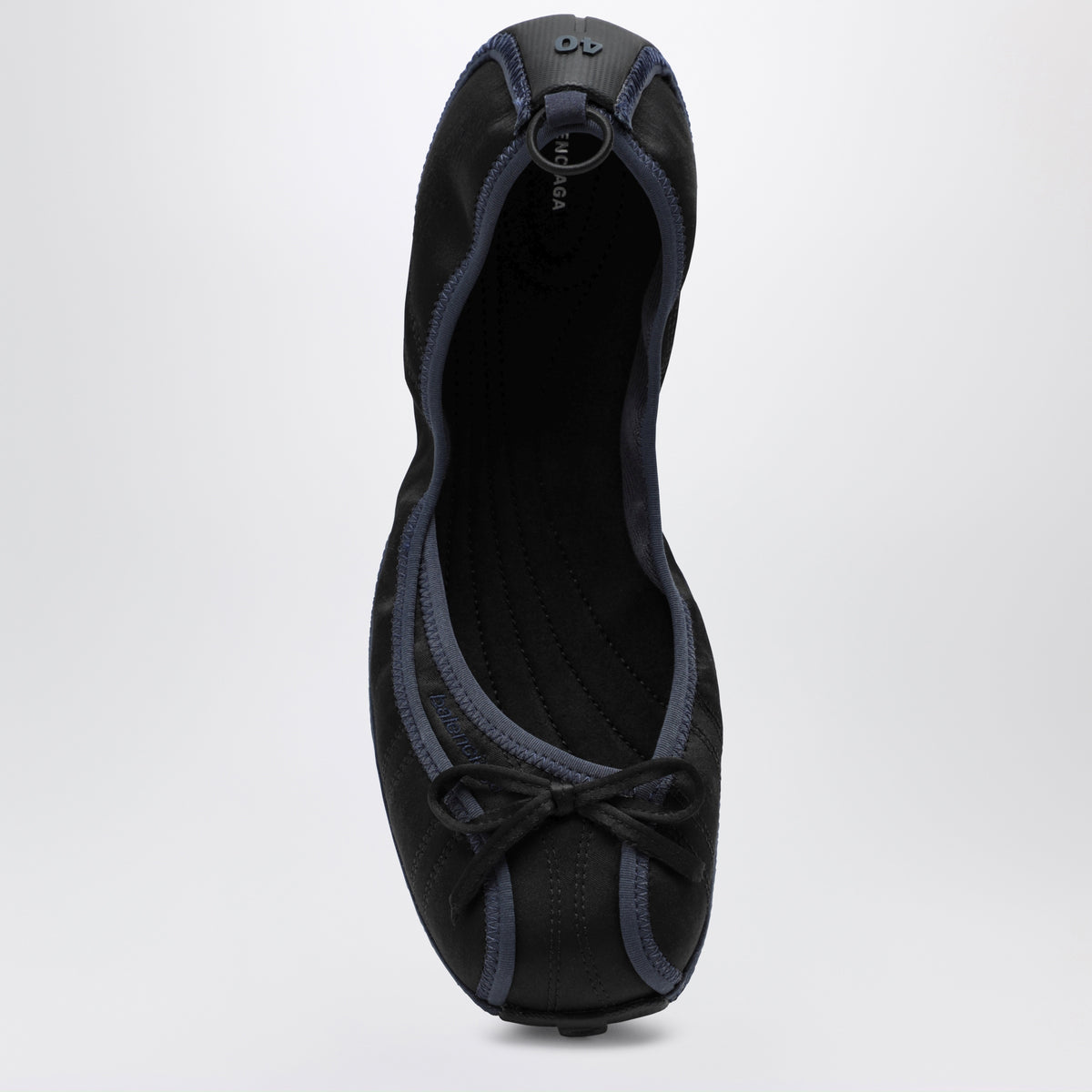 Black Ballet sneakers in technical fabric