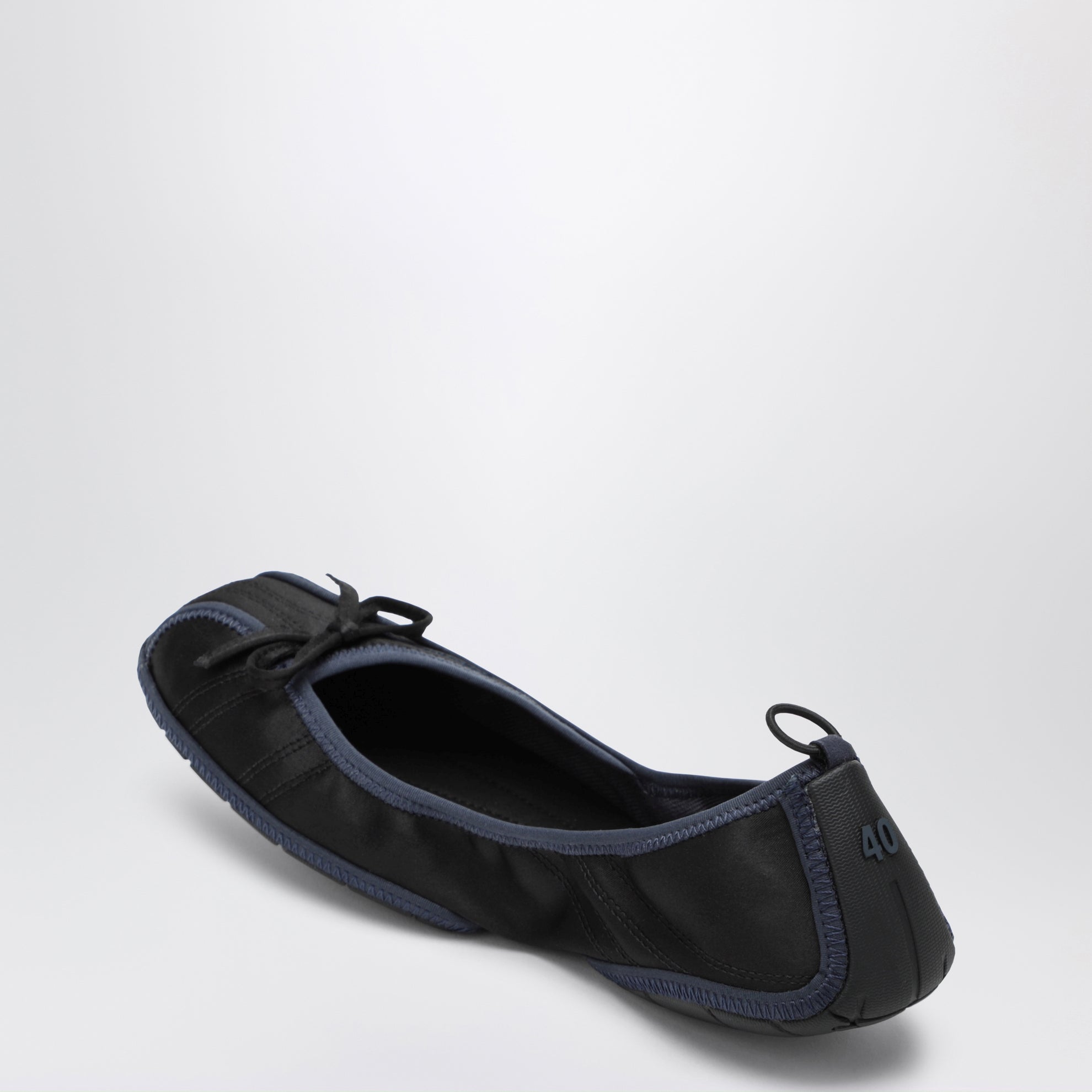 Black Ballet sneakers in technical fabric
