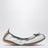 Ivory/grey Ballet sneakers in technical fabric