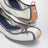 Ivory/grey Ballet sneakers in technical fabric