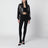 Bomber in nappa morbida marrone scuro