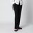 Pantaloni sartoriali slim in lana stretch neri