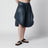 Bermudashorts Tulipano aus Baumwoll-Denim, dunkelblau