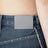Bermudashorts Tulipano aus Baumwoll-Denim, dunkelblau