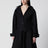 Chemise Classic ample en coton noir