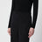 Oversized lightweight wool trousers in black