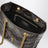 Petit sac shopping Niki marron en cuir