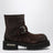 Bottines Venom Mini espresso en cuir suédé ciré
