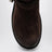 Bottines Venom Mini espresso en cuir suédé ciré