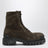 Combat Strike Olive Suede Calfskin Boots