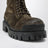 Combat Strike Olive Suede Calfskin Boots