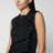 Abito midi nero in lana