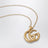 Collana GG Marmont con pendente Doppia G dorata