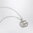 Collier GG Marmont avec pendentif Double G argenté