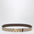 Cintura reversibile Cut GG Marmont sabbia/marrone scuro