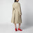 Trench en coton couleur Sahara