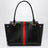 Paparazzo medium top-handle bag in soft black leather