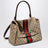 Medium Paparazzo top-handle bag in GG canvas, brown