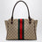 Medium Paparazzo top-handle bag in GG canvas, brown