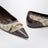 Savoy Ballerinas aus GG-Gewebe und Leder in Beige Sand/Braun