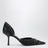 Savoy black GG fabric pumps